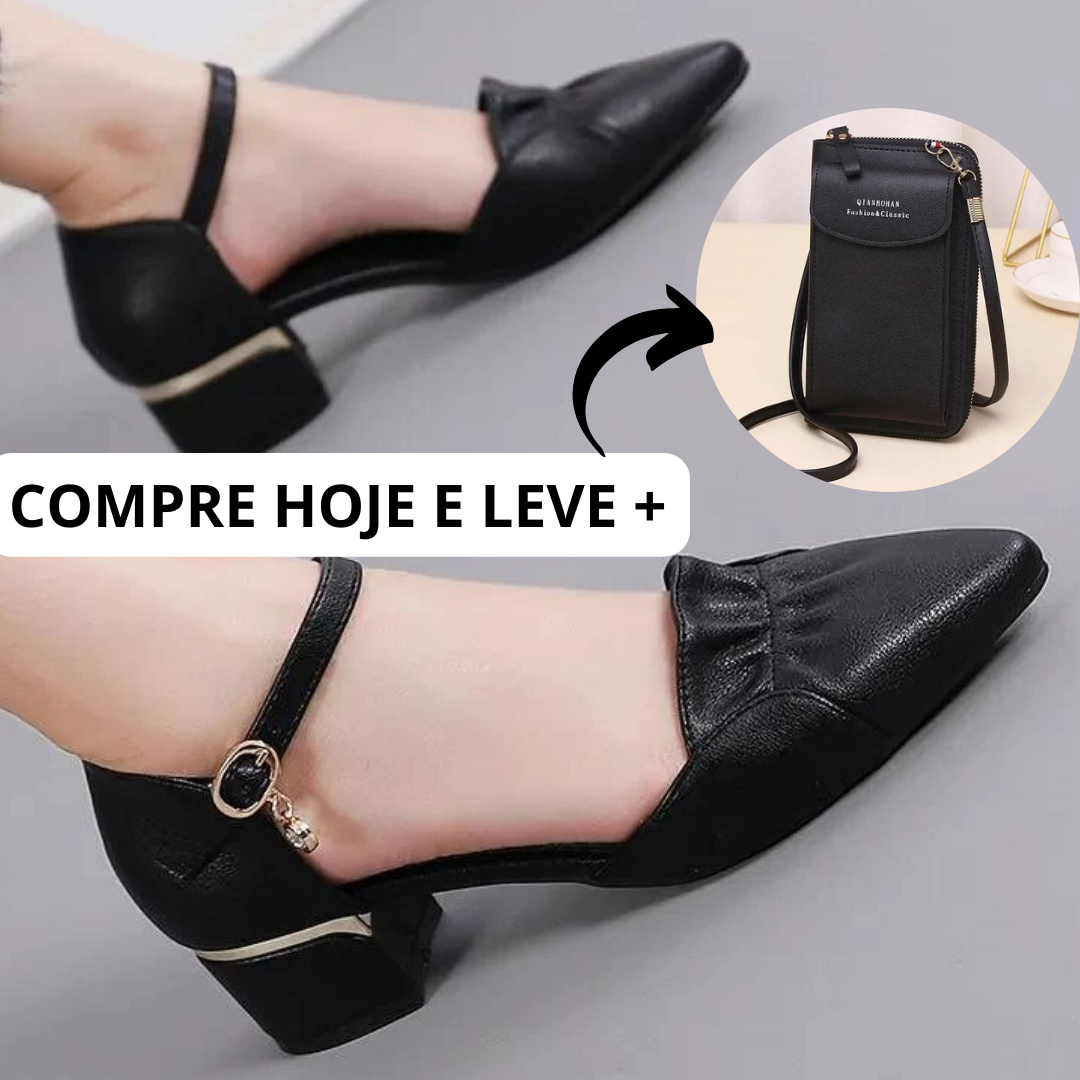 sandália ortopédica feminina confortável