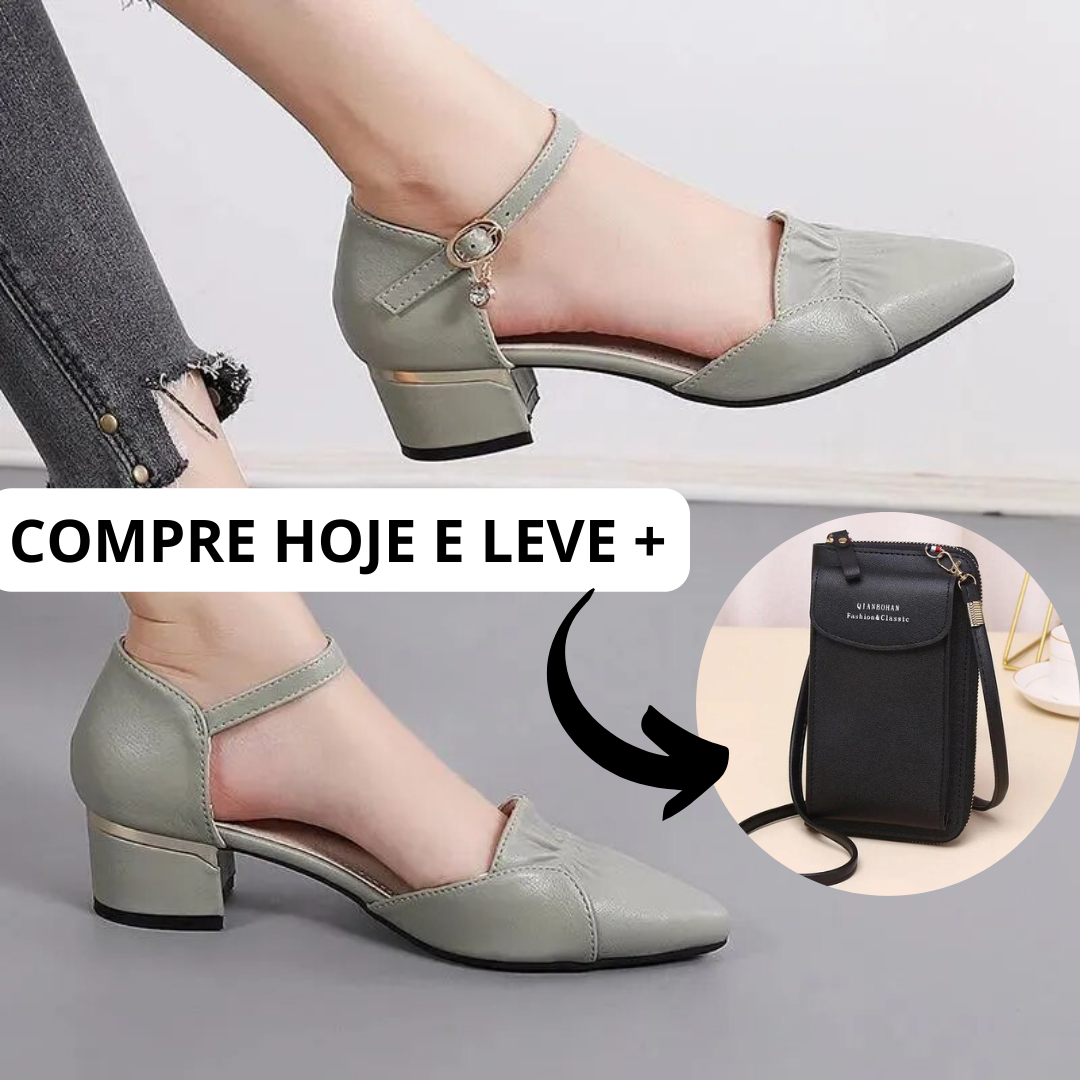 sandália ortopédica feminina confortável