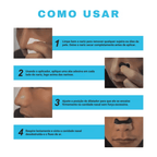 kit tira nasal anti-ronco em silicone – respire e durma melhor!