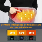 cinto térmico em grafeno para alívio de cólica 3 temperaturas