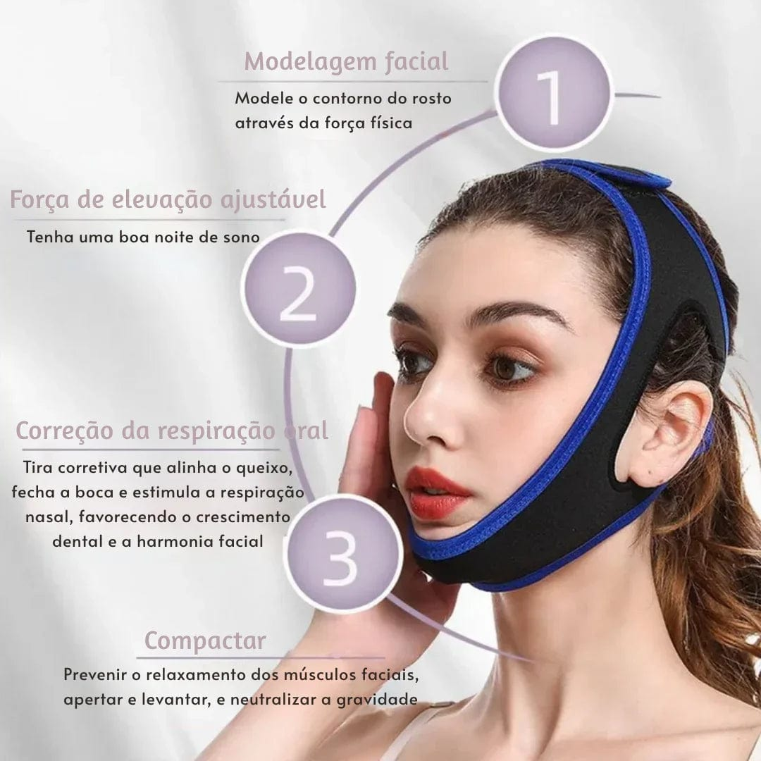 Faixa Anti-Ronco de Neoprene Ajustável – Durma Silenciosamente!
