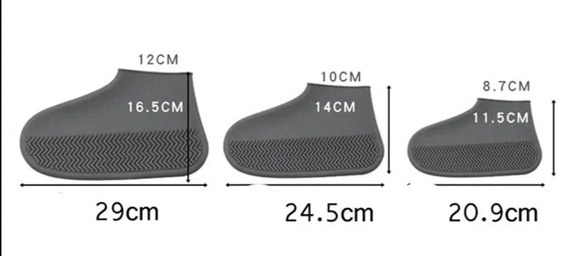 capa de silicone para sapato (1par) confortável