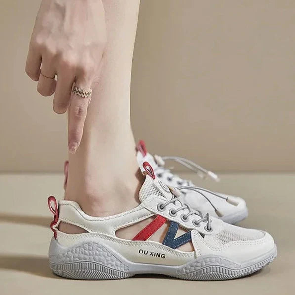tênis ortopédico fit brinde meia invisível feminino confortável para caminhada