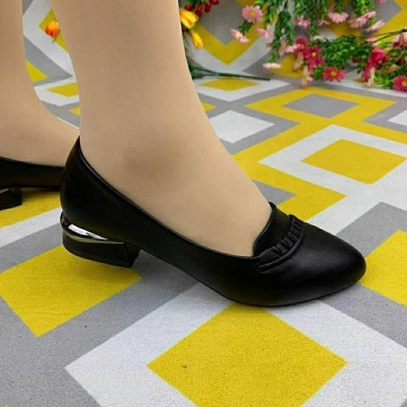 sapato ortopédico feminino de salto chaussure