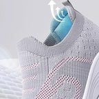 tênis ortopédico air soft feminino confortável para caminhada