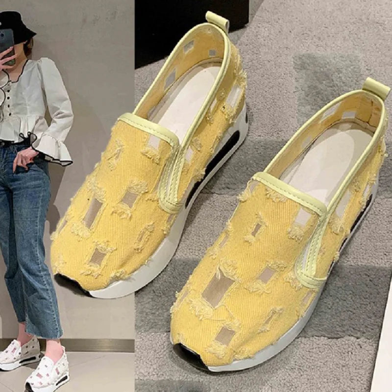 Tênis Feminino Destroyed Confortável - E-books + Frete Grátis