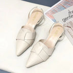 sapato alba bico fino confortável