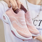 tênis ortopédico air soft feminino confortável para caminhada