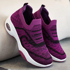 tênis ortopédico air soft feminino confortável para caminhada