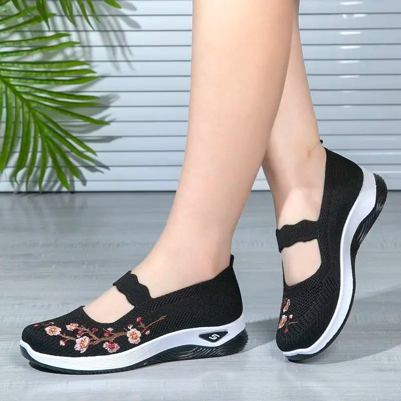 tênis ortopédico feminino confortável para caminhada