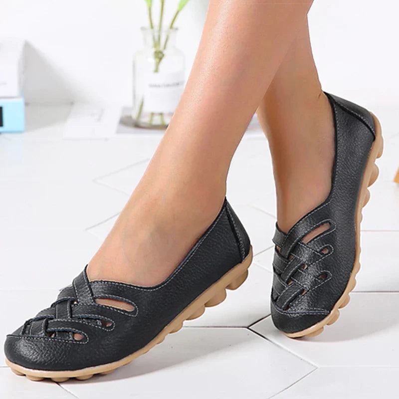 mocassim ortopédico feminino confortável