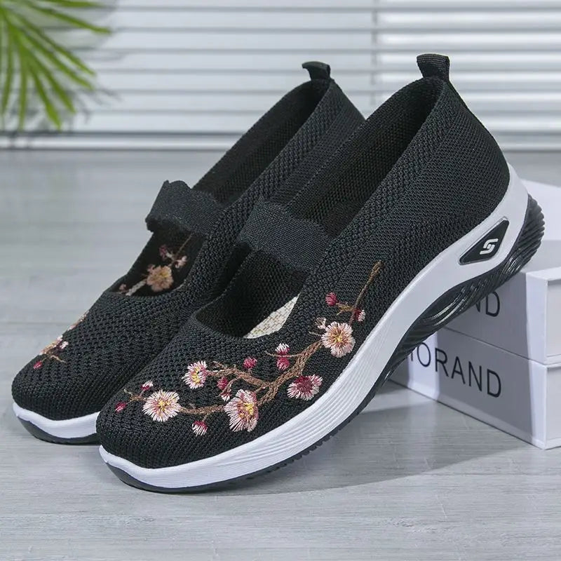 tênis ortopédico feminino confortável para caminhada