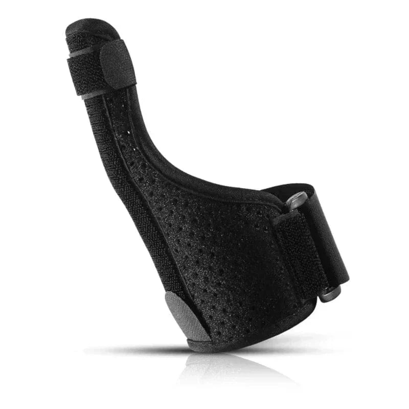 Suporte Ajustável para Polegar em Malha Respirável e Alumínio