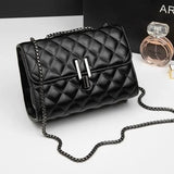 Impermeável Leve Casual De Negócios Mini Bolsa Quadrada Com Aba Geométrica Em Relevo Com Decoração De Corrente Para Meninas Adolescentes Mulheres