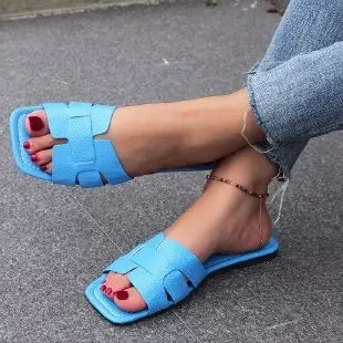 sandália ortopédica rasteira luxury feminina confortável