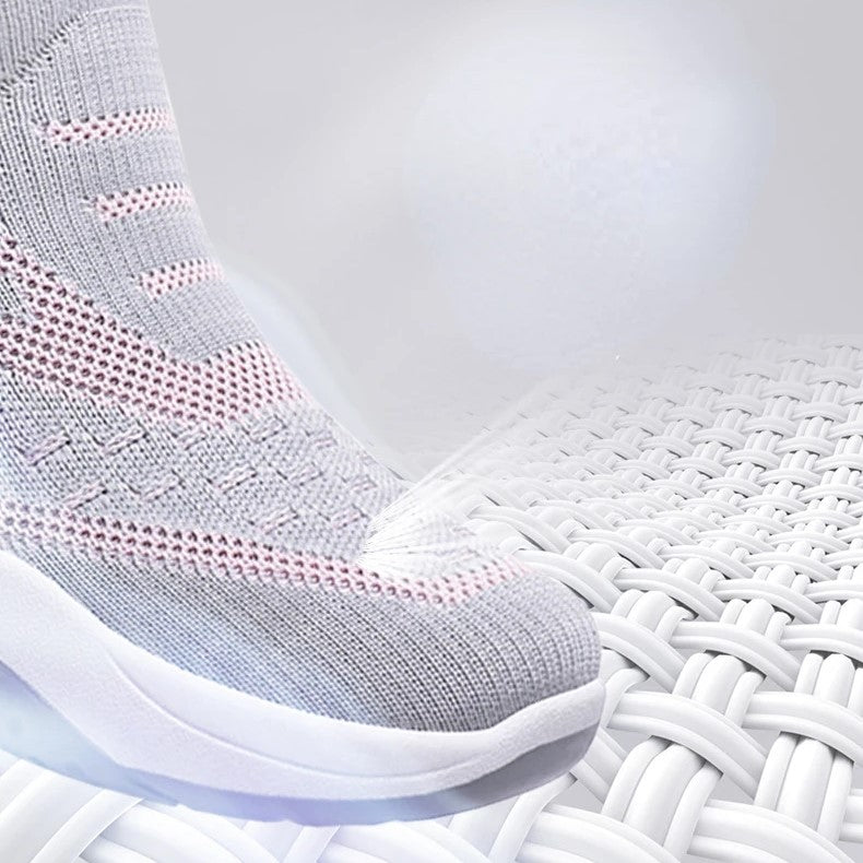 tênis ortopédico air soft feminino confortável para caminhada
