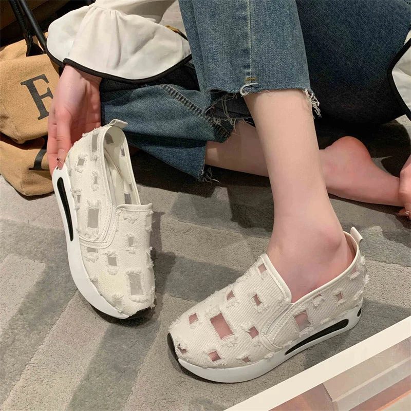 Tênis Feminino Destroyed Confortável - E-books + Frete Grátis