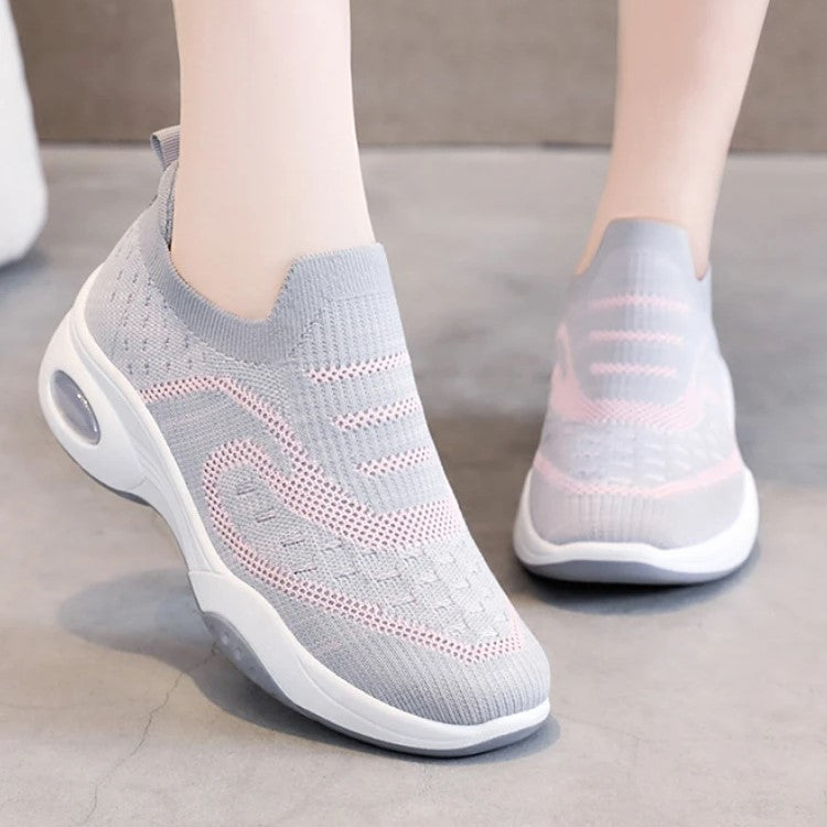 tênis ortopédico air soft feminino confortável para caminhada