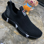 tênis ortopédico sport vormax malha de corrida feminino confortável para caminhada