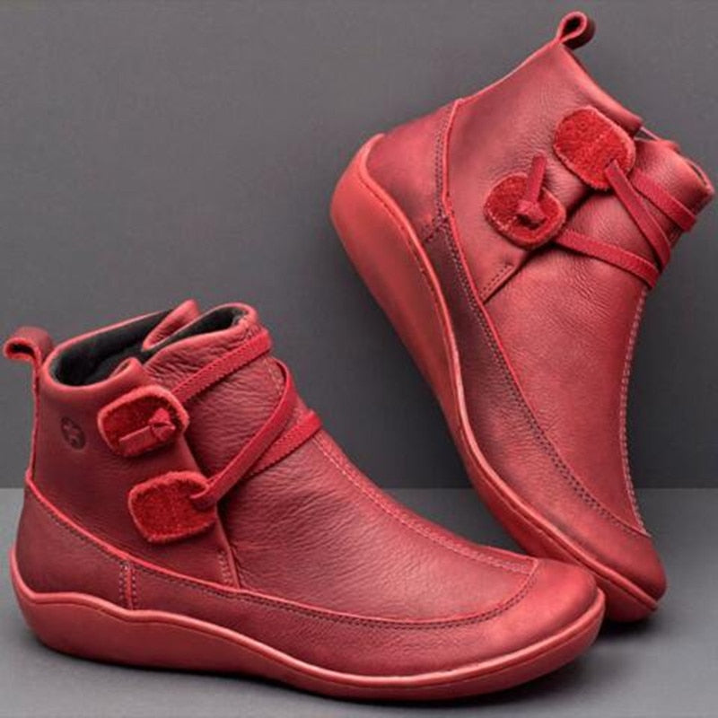 BOTA FEMININA DE COURO LUXO