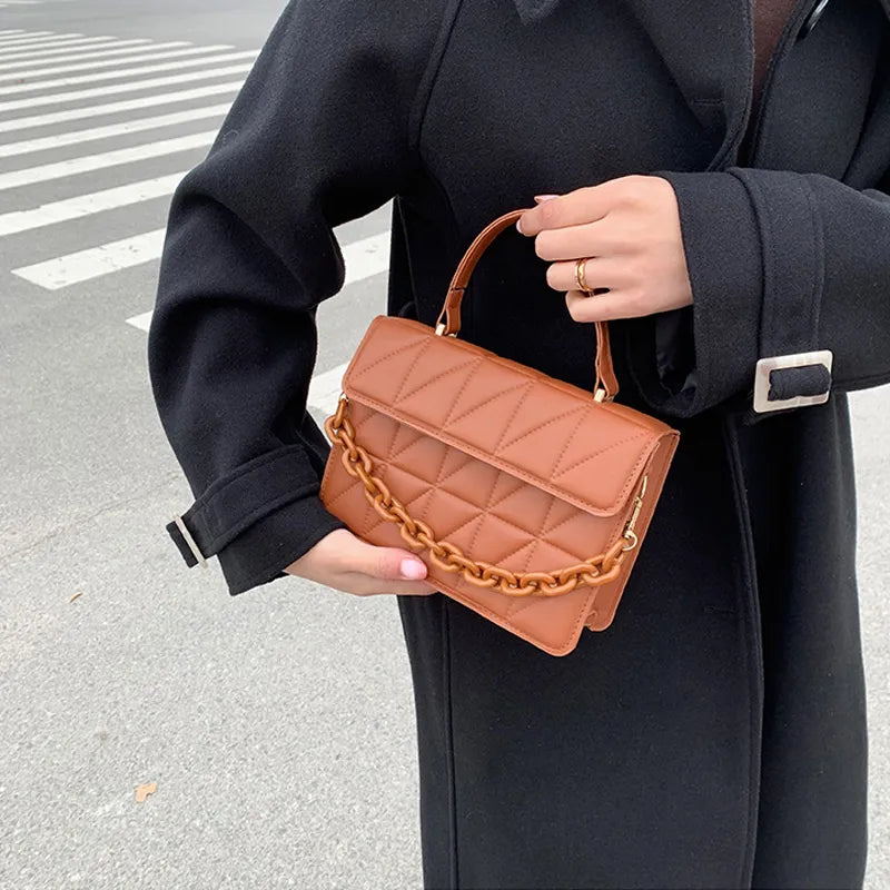 Bolsa de Couro Lady Fashion