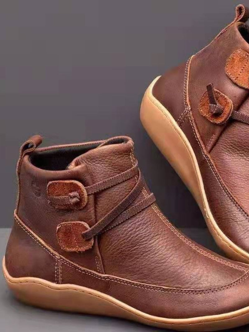 BOTA FEMININA DE COURO LUXO