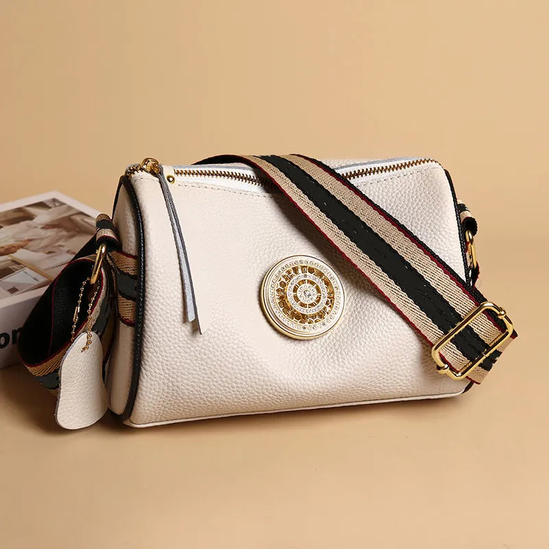 Bolsa de Couro Legítimo Bella Fashion