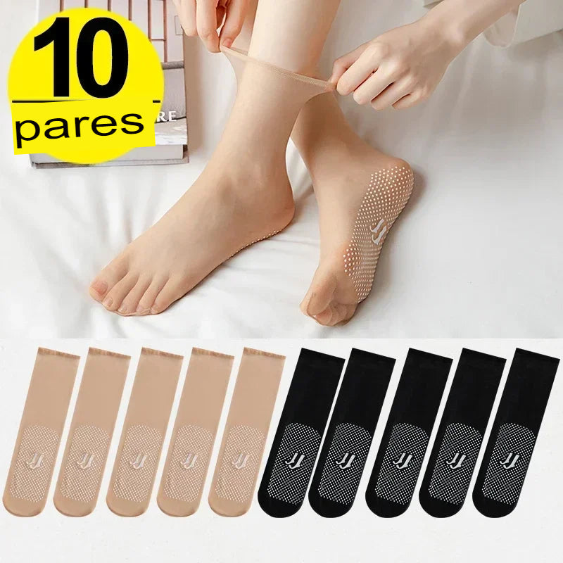 meias invisíveis e respiráveis confortável