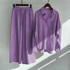 Conjunto Feminino Linho Retrô