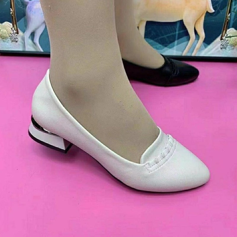 sapato ortopédico feminino de salto chaussure