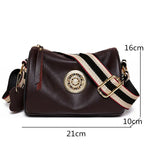 Bolsa de Couro Legítimo Bella Fashion