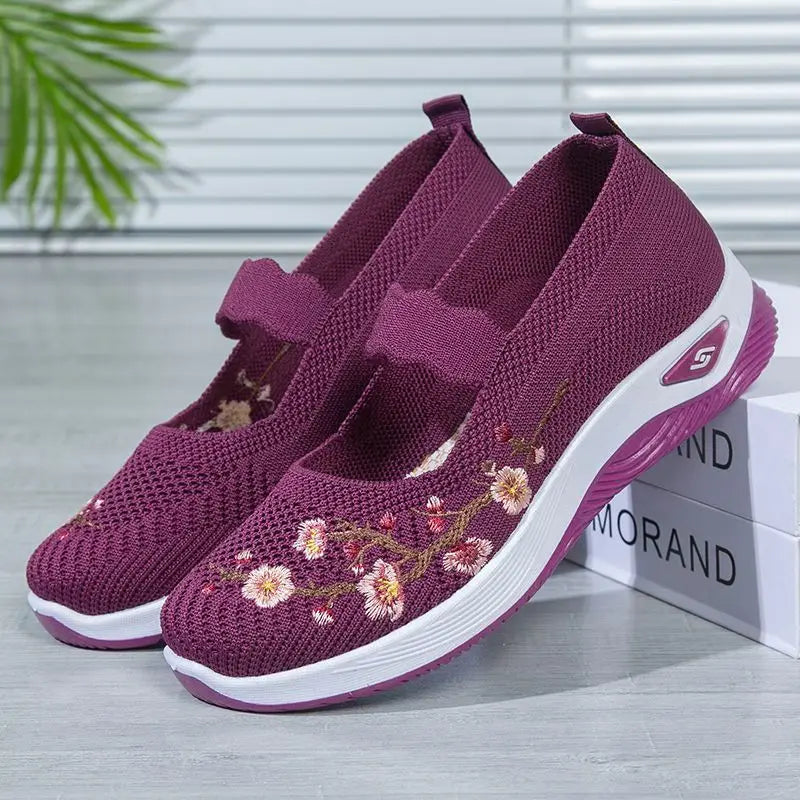 tênis ortopédico feminino confortável para caminhada