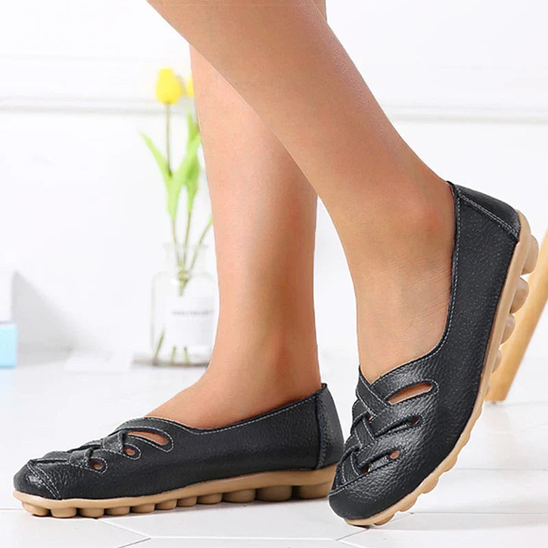 mocassim ortopédico feminino confortável
