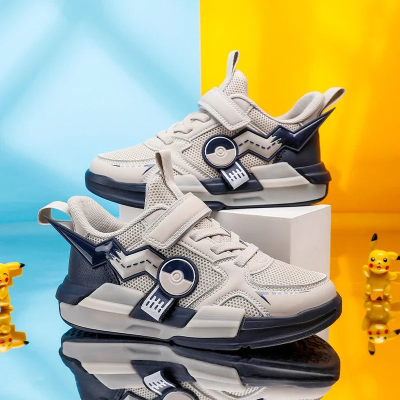 TÊNIS INFANTIL CARTOON SPORTS FASHION PIKACHU POKEMON - UNISSEX
