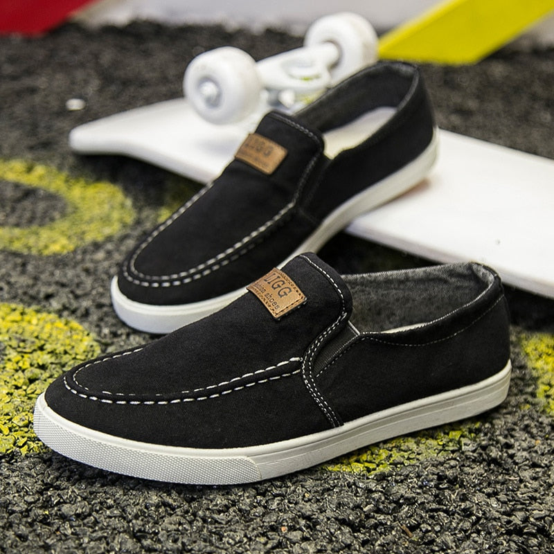 TÊNIS MASCULINO SLIPON DENIM INOVABELA