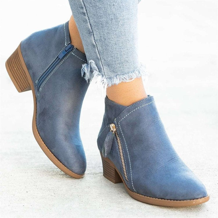Bota Feminina Sintética - Estilo e Conforto Sustentáveis para o Seu Dia a Dia