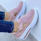 tênis ortopédico anatômico aircomfort feminino confortável para caminhada