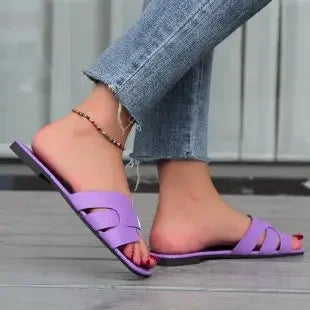 sandália ortopédica rasteira luxury feminina confortável