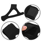 faixa anti-ronco de neoprene ajustável – durma silenciosamente!