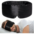 Máscara de Seda para Dormir – Bloqueio Total de Luz e Conforto Ajustável