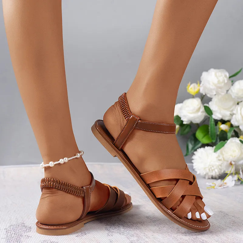 Sandália Conforto Floral: Elegância e Bem-Estar