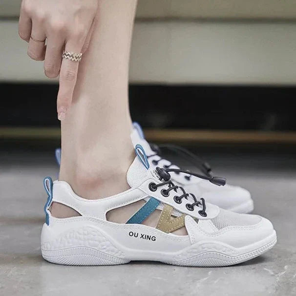 tênis ortopédico fit brinde meia invisível feminino confortável para caminhada