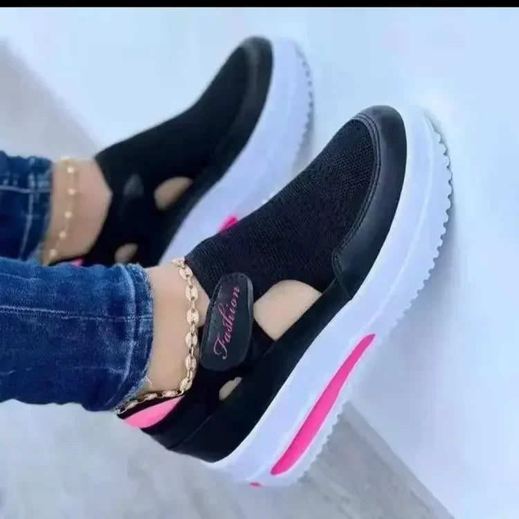 tênis ortopédico anatômico aircomfort feminino confortável para caminhada