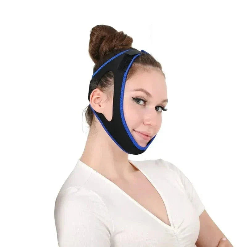 faixa anti-ronco de neoprene ajustável – durma silenciosamente!