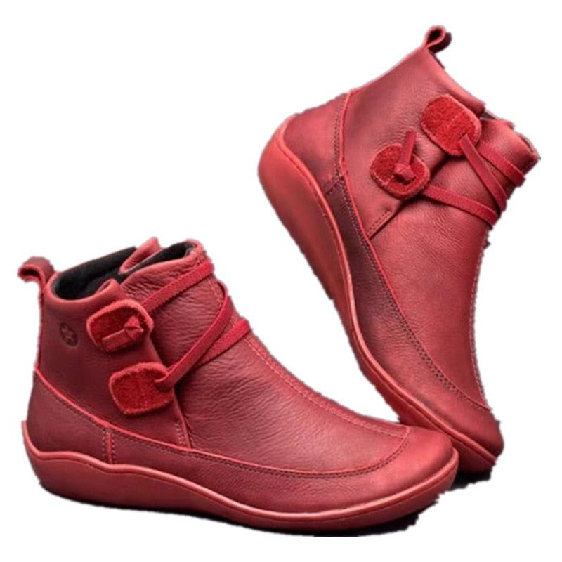 BOTA FEMININA DE COURO LUXO