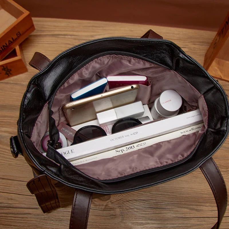 Bolsa de Couro Feminina Sofia