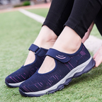 tênis ortopédico ultra air- moda verão feminino confortável para caminhada