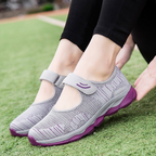 tênis ortopédico ultra air- moda verão feminino confortável para caminhada