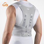 Corretor de Postura Ergonômico 2 em 1 - Alívio para Lombar e Costas