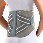 Cinto Lombar Ortopédico com Suporte em Metal para Alívio de Dores